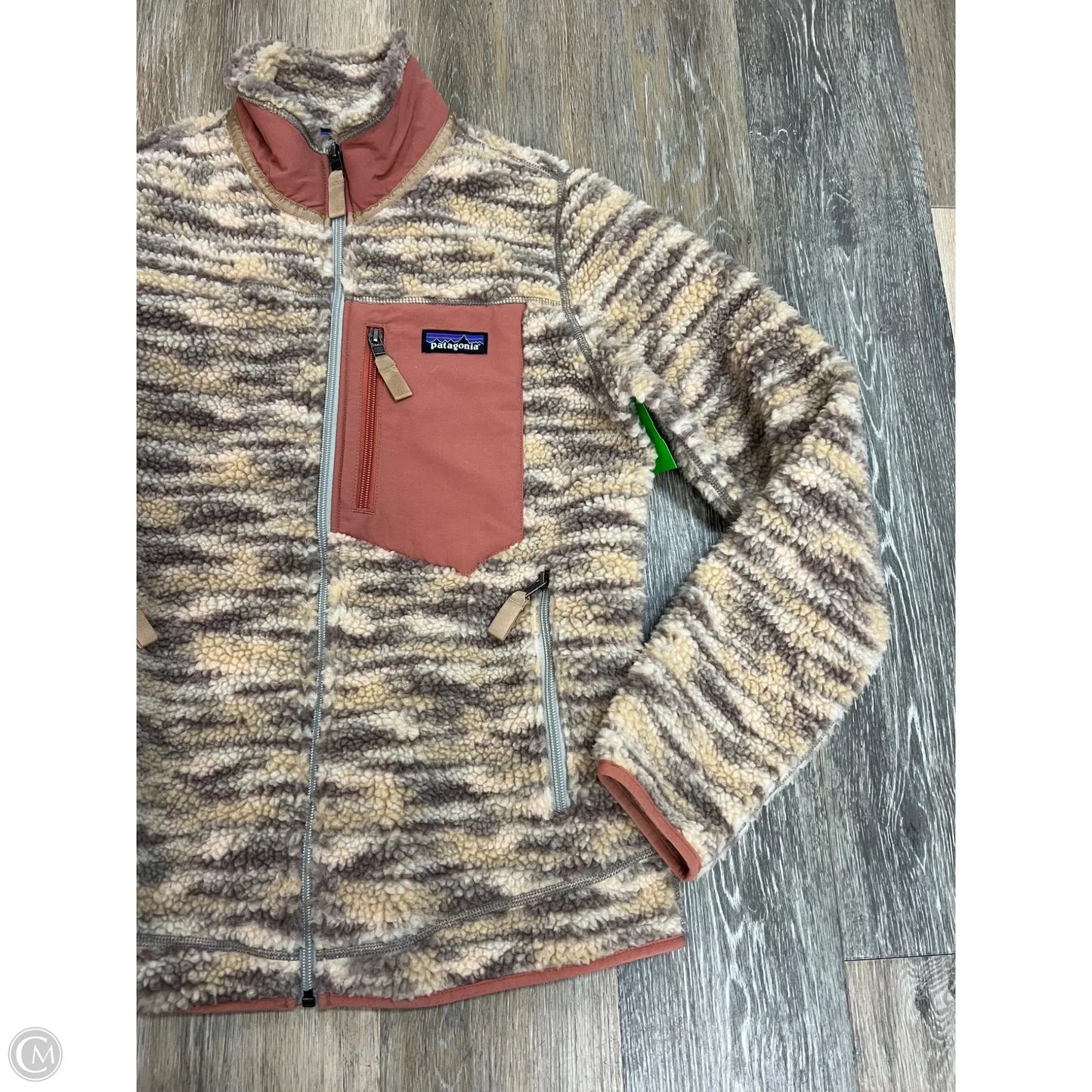-Jacket Faux Fur & Sherpa By Patagonia In Pink, Size: S