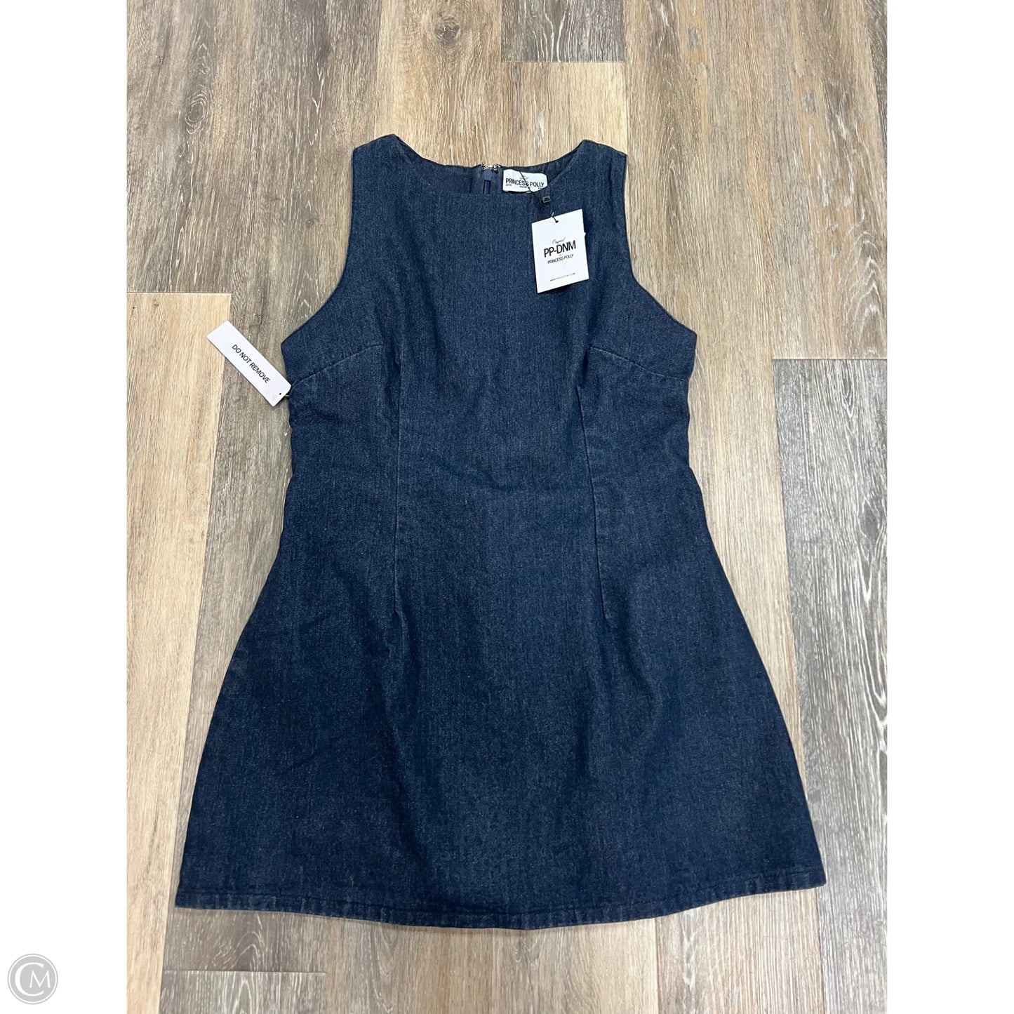 Dress Casual Midi By Princess Polly In Blue Denim, Size: 10