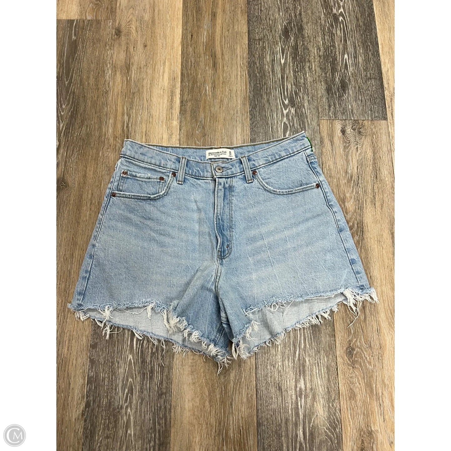 Shorts By Abercrombie And Fitch In Blue Denim, Size: 10
