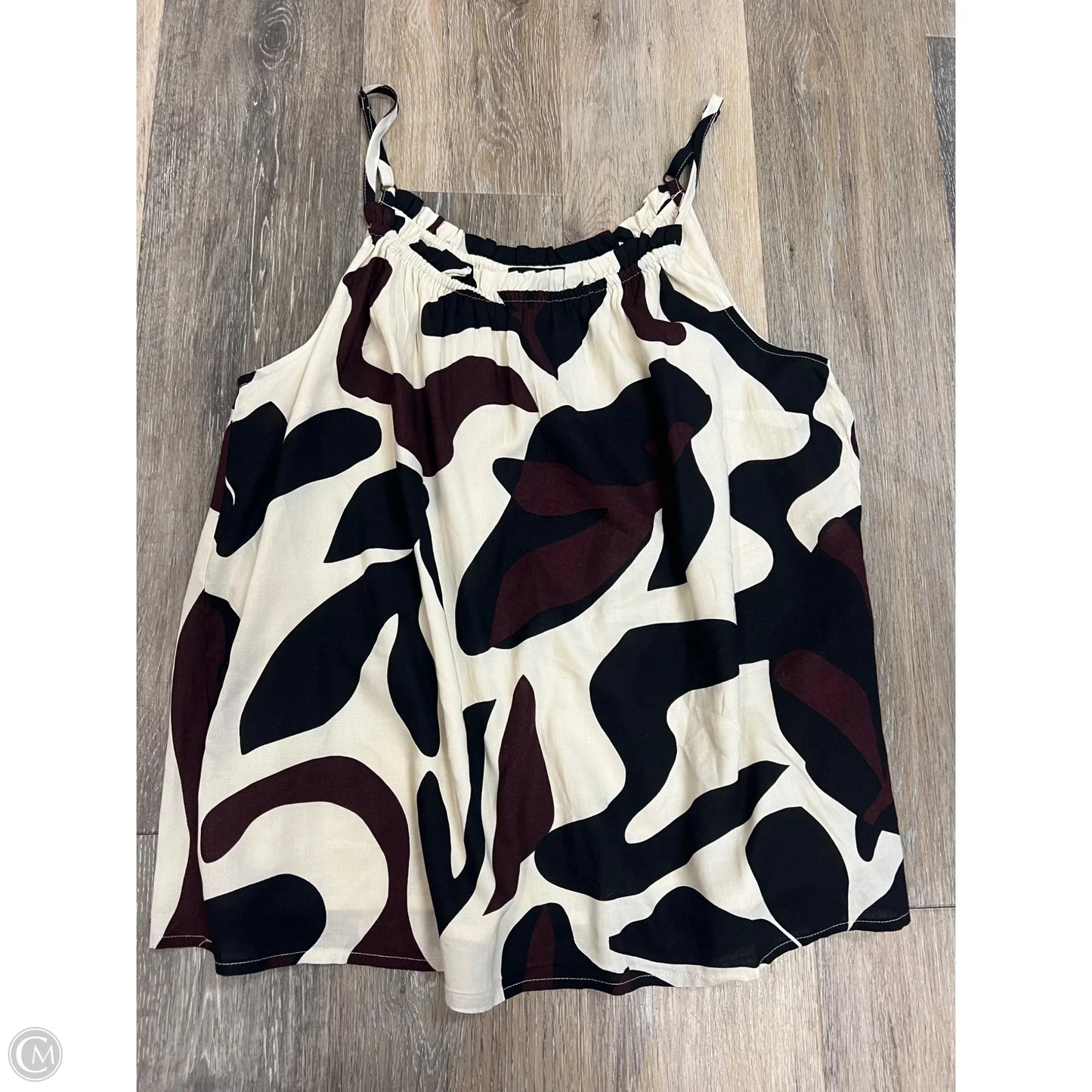 Tank Top By Sanctuary In Black & White, Size: L