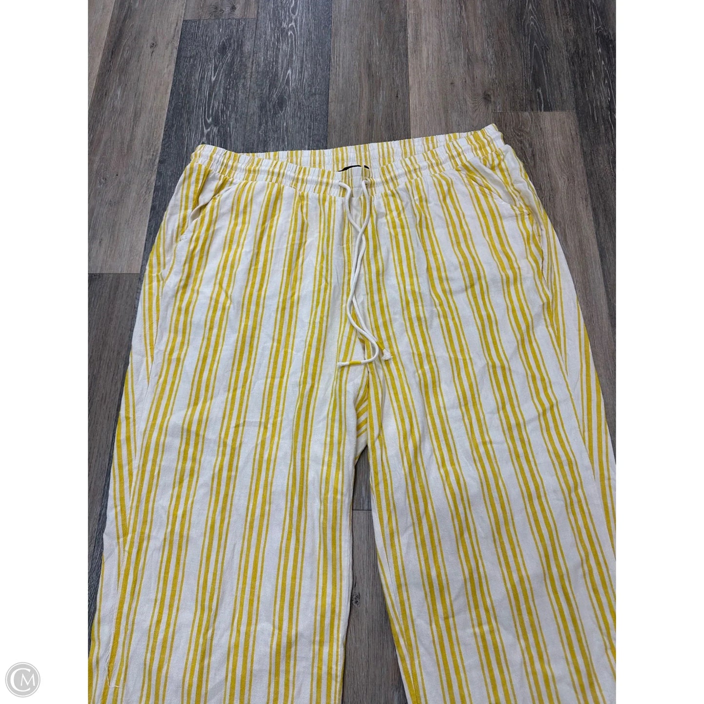 Pants Lounge By Torrid In Yellow, Size: 4x