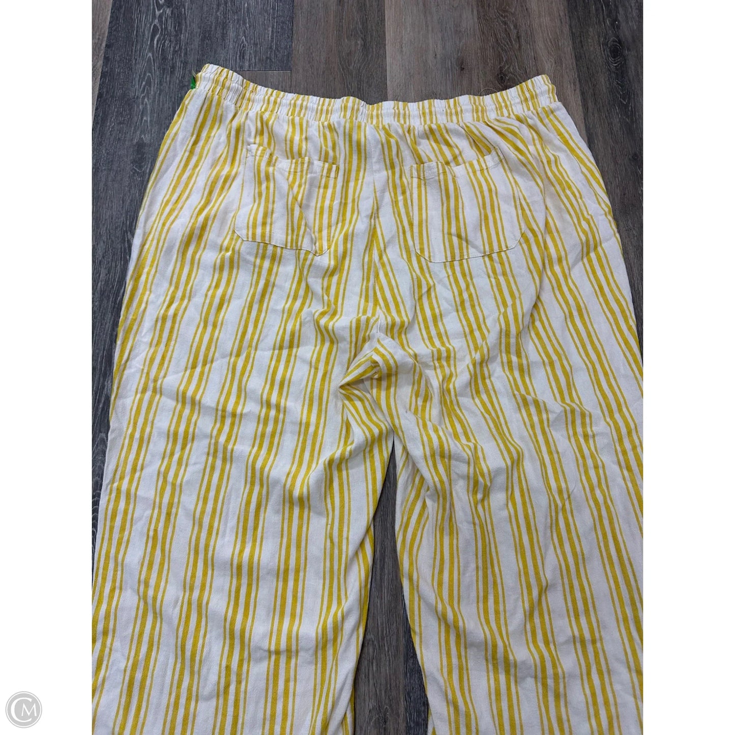Pants Lounge By Torrid In Yellow, Size: 4x