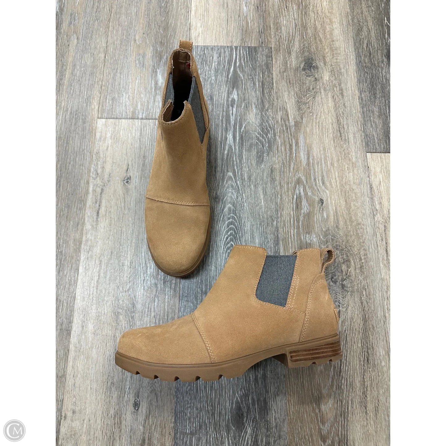 Boots Ankle Flats By Sorel In Tan, Size: 10.5