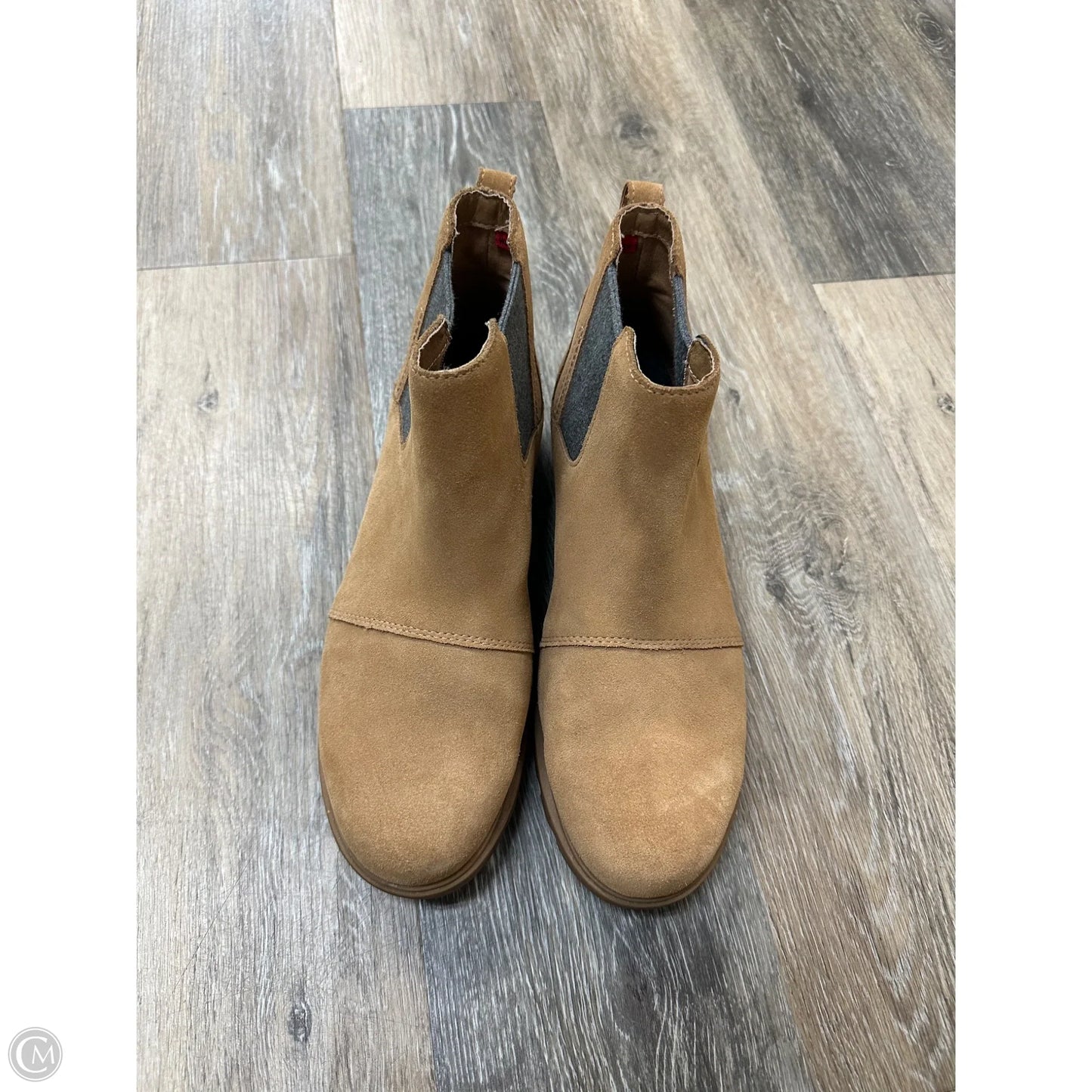 Boots Ankle Flats By Sorel In Tan, Size: 10.5