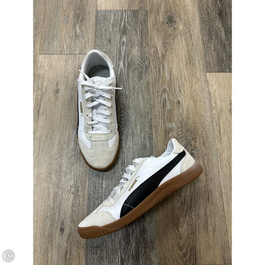 Shoes Sneakers By Puma In Black & White, Size: 9