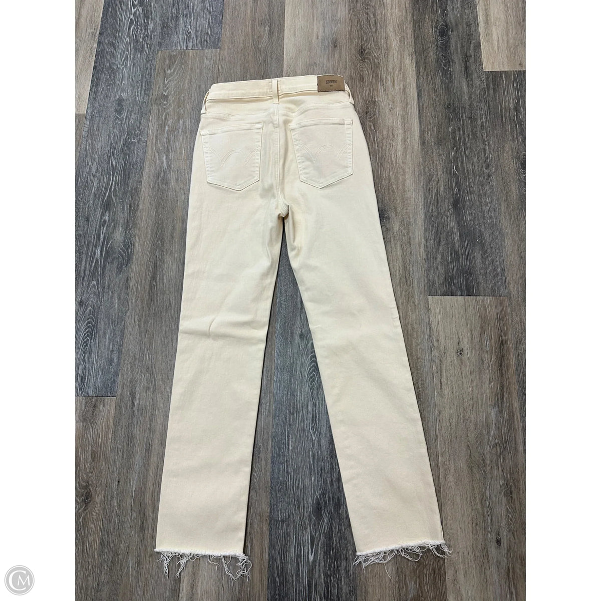 Jeans Straight By Edwin In Yellow, Size: 4
