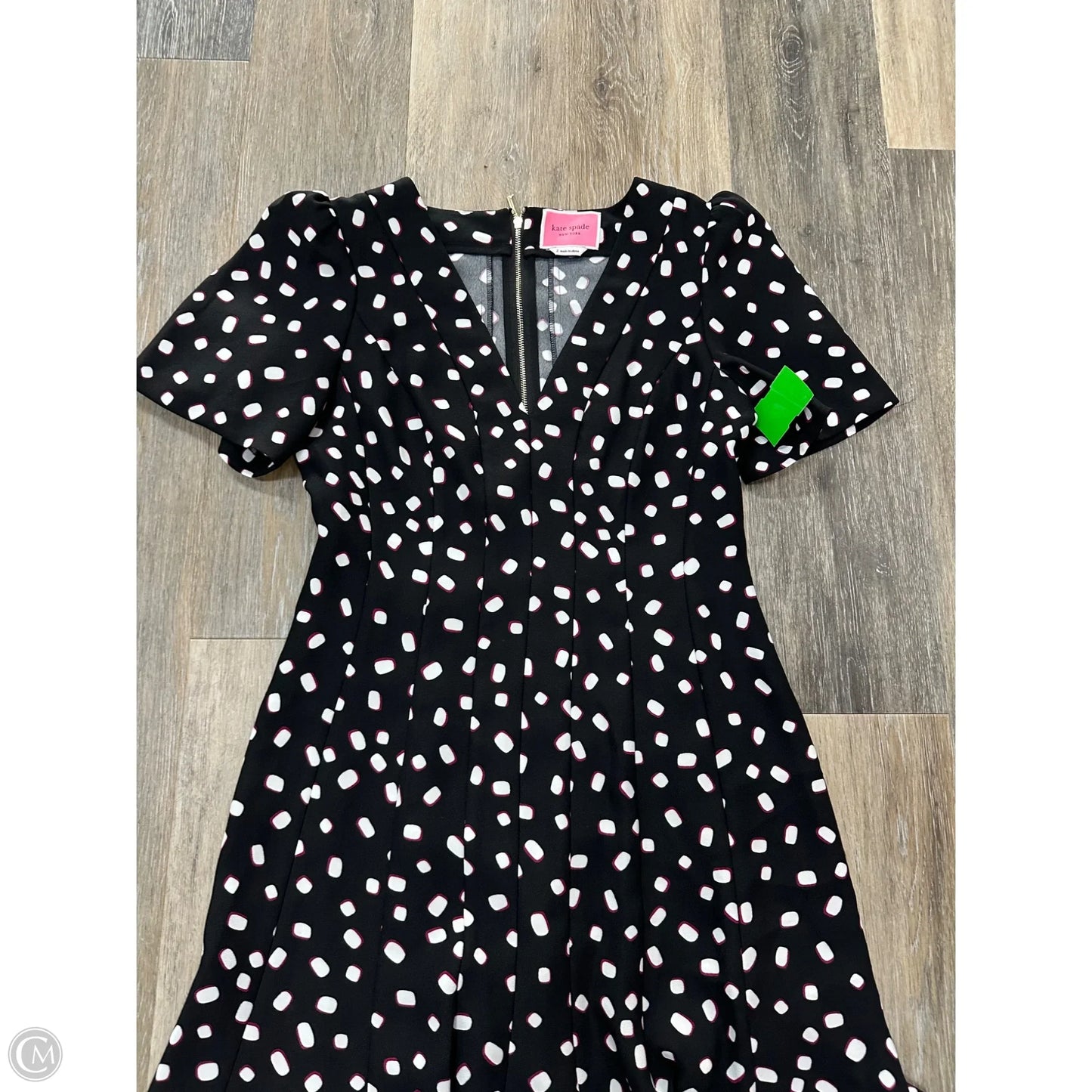 Dress Designer By Kate Spade In Black, Size: 2