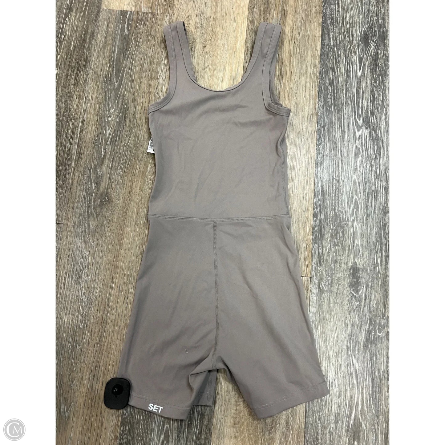 Athletic Romper By Set Active In Tan, Size: S