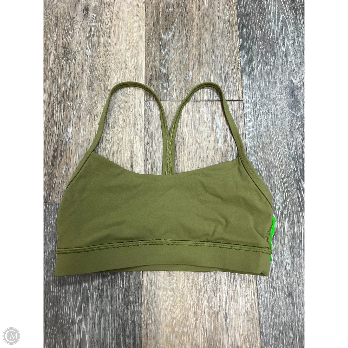 Athletic Bra By Lululemon In Green, Size: 4