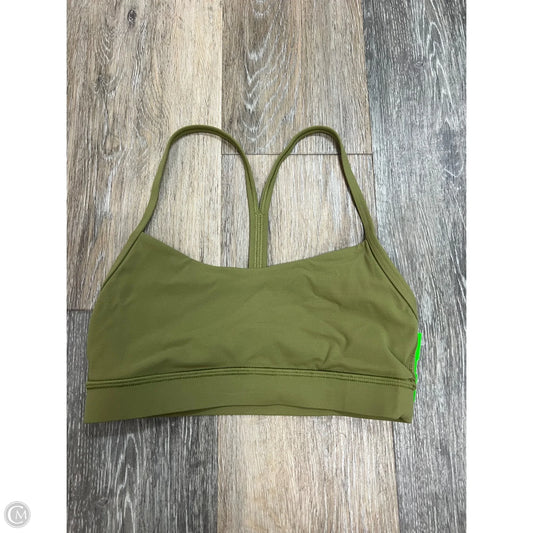 Athletic Bra By Lululemon In Green, Size: 4