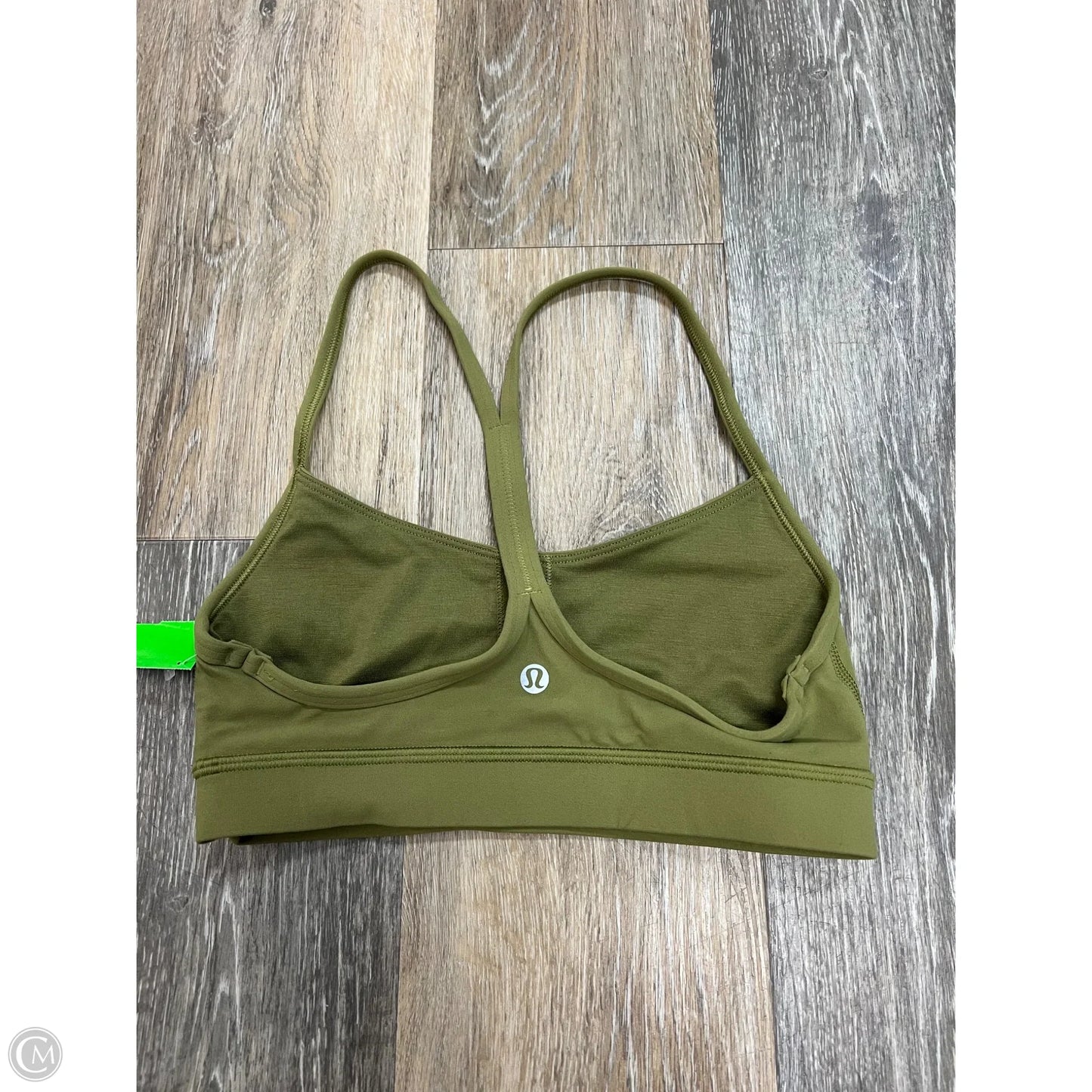 Athletic Bra By Lululemon In Green, Size: 4