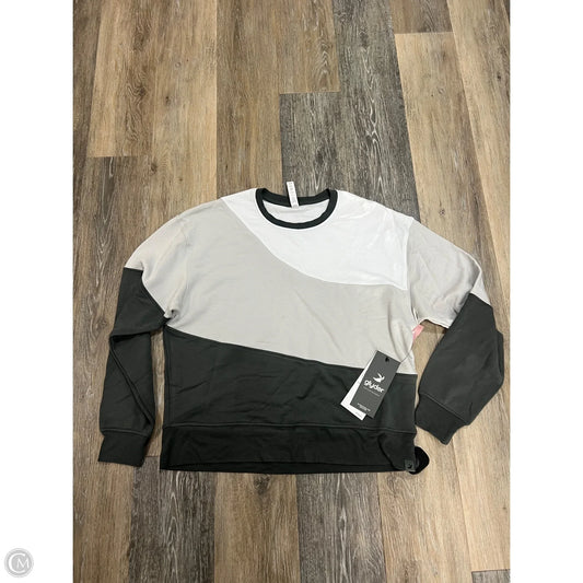 Sweatshirt Crewneck By Glyder In Grey, Size: S