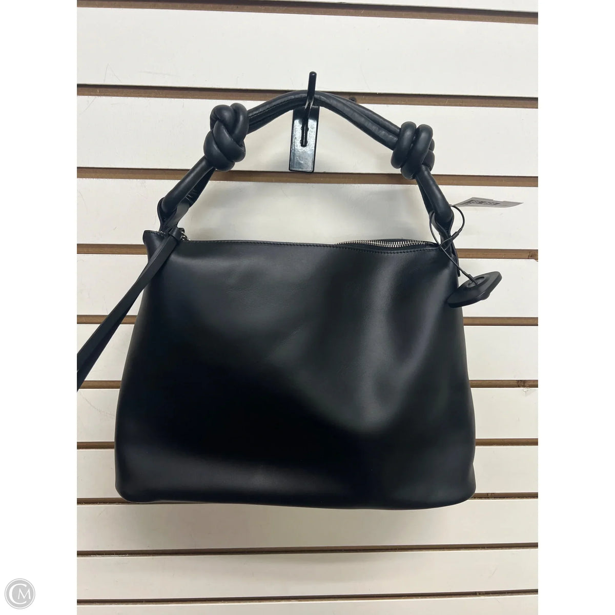 Handbag Leather By Rails, Size: Medium