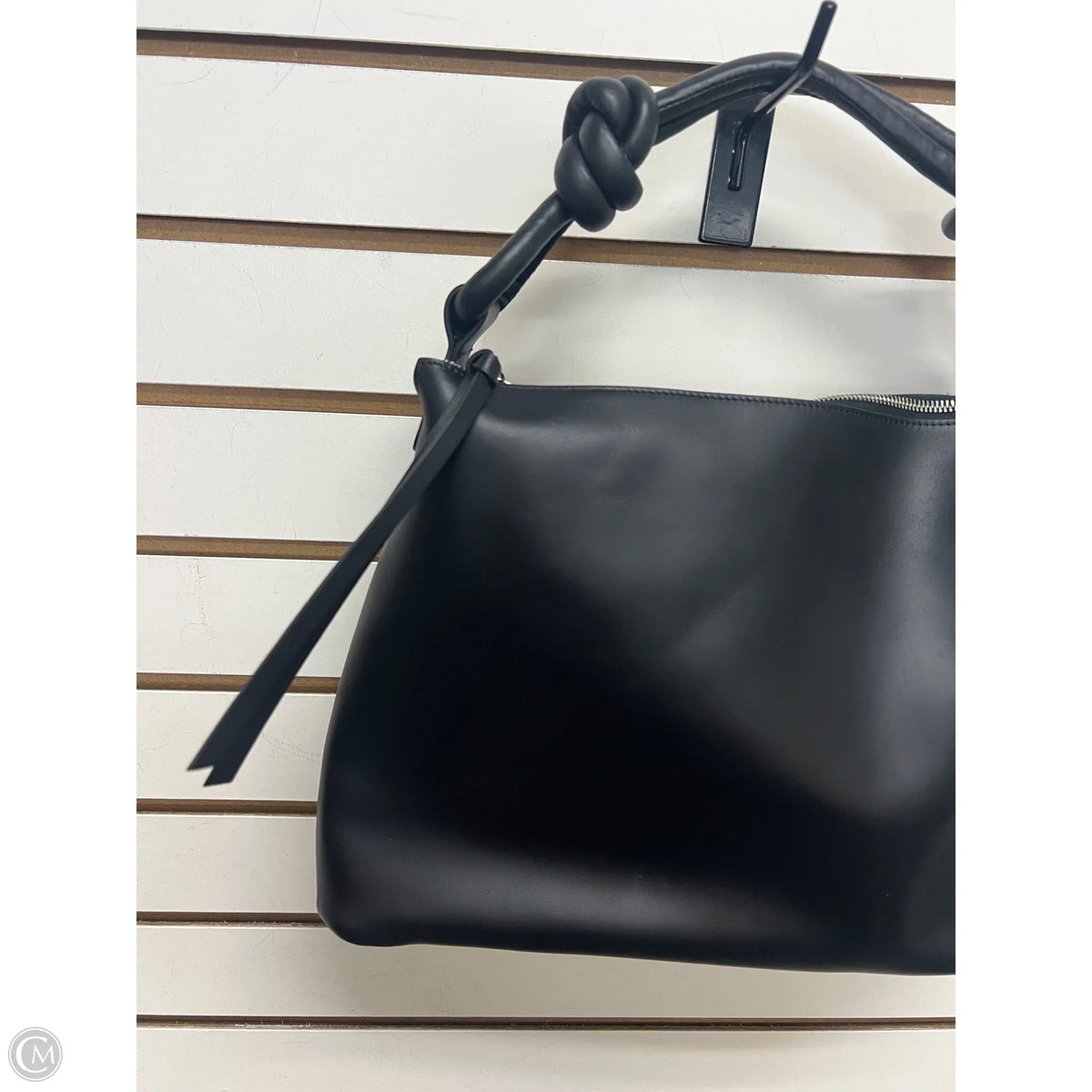 Handbag Leather By Rails, Size: Medium