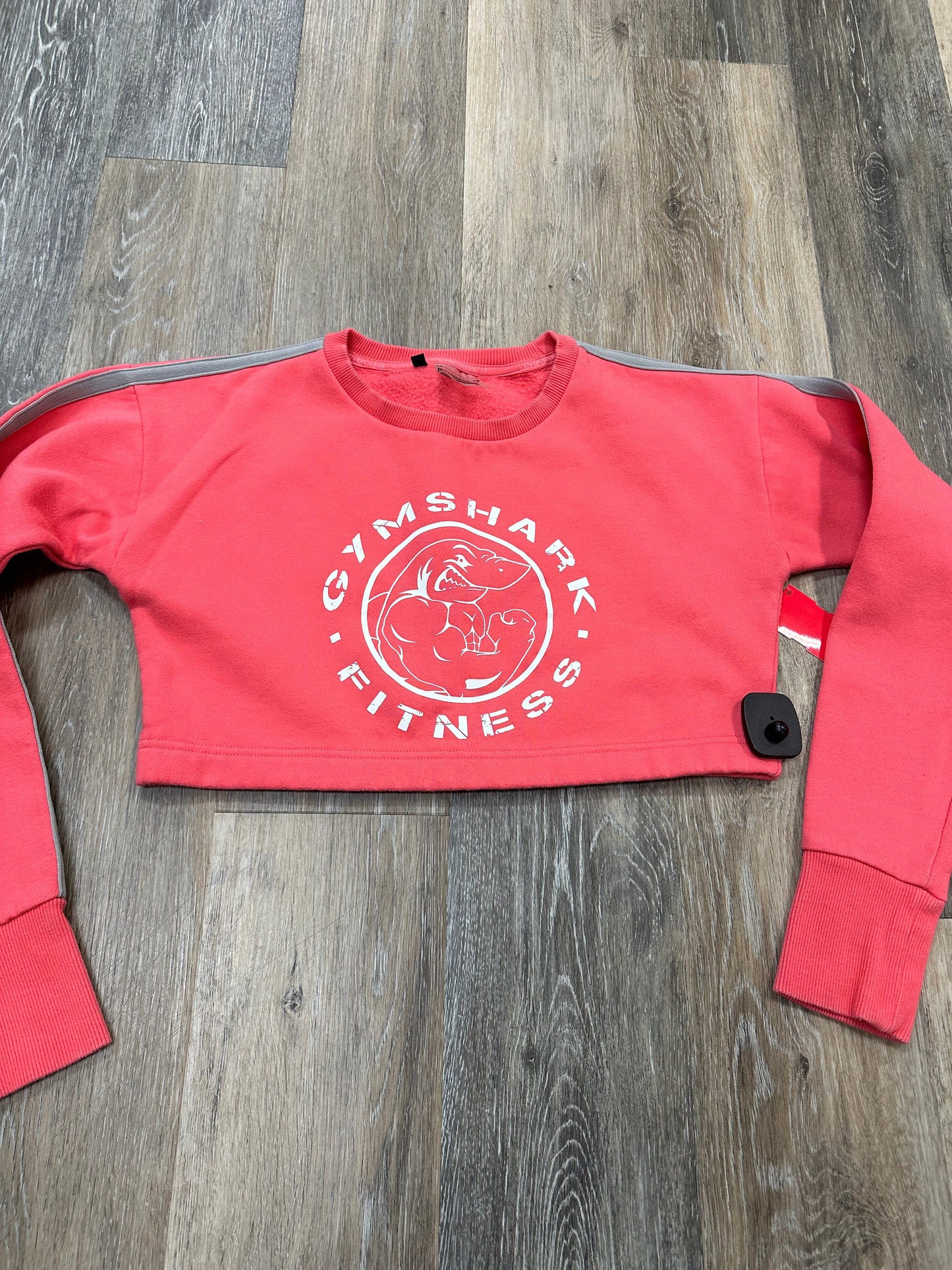 Athletic Top Long Sleeve Collar By Gym Shark  Size: Xs