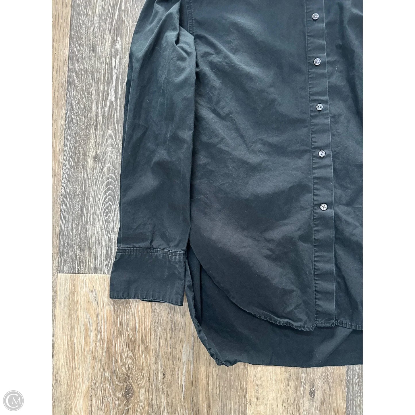 Blouse Long Sleeve By Babaton In Black, Size: XXS