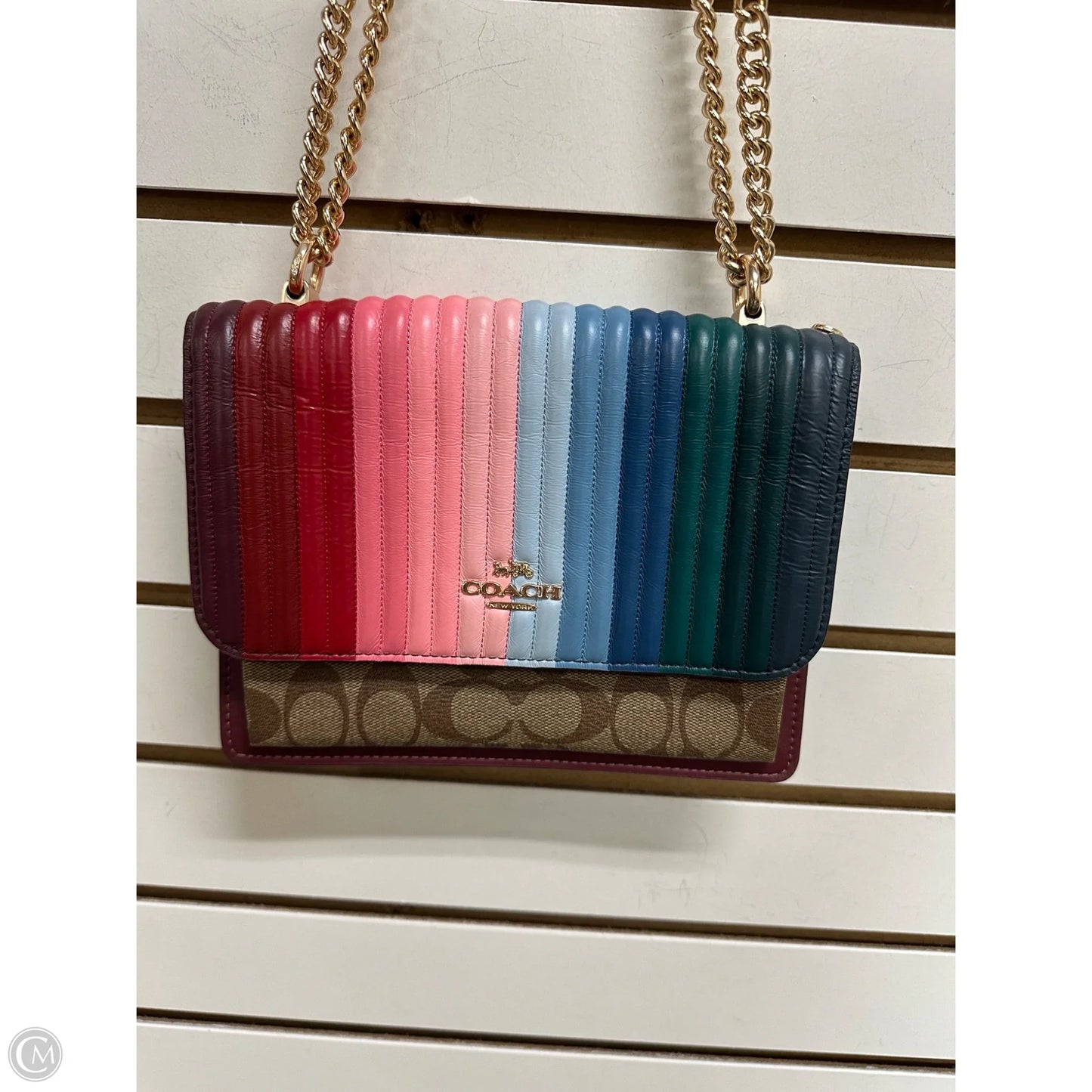Crossbody Designer By Coach, Size: Small