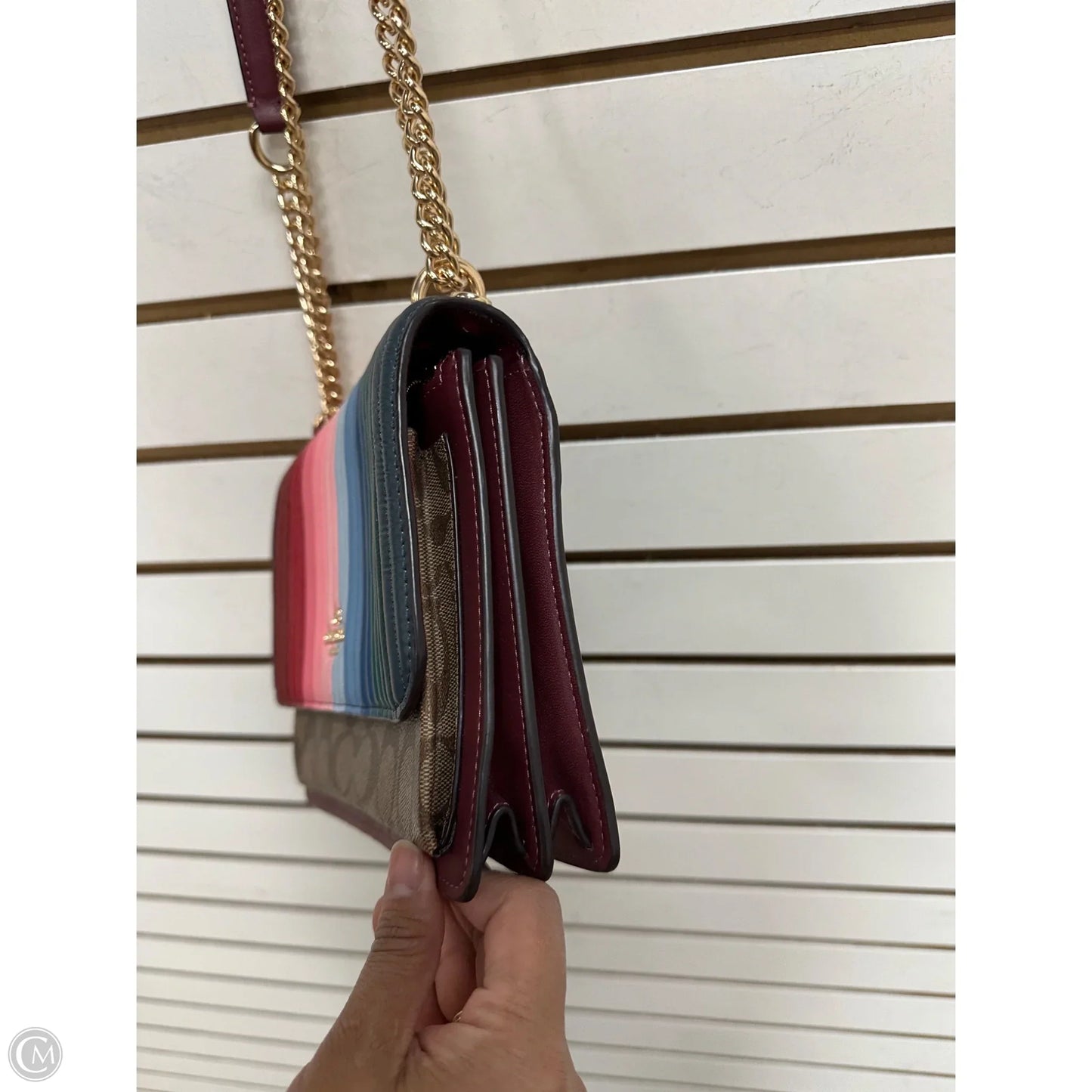 Crossbody Designer By Coach, Size: Small