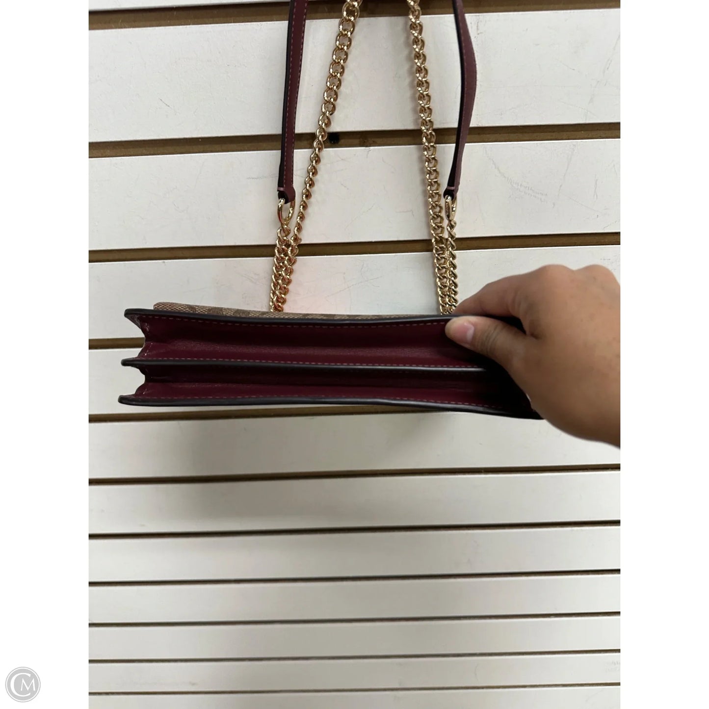 Crossbody Designer By Coach, Size: Small
