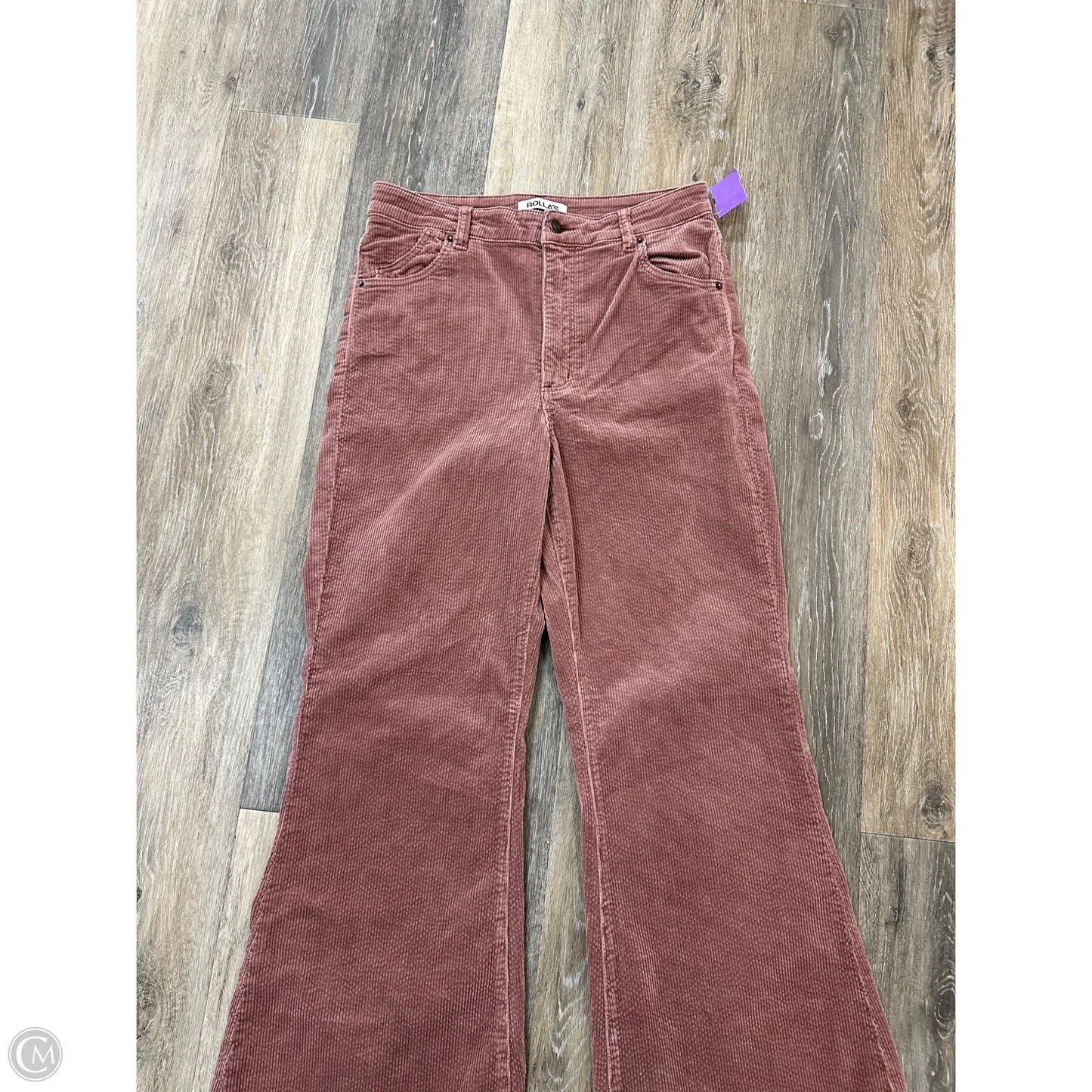 Pants Corduroy By Rollas In Mauve, Size: 10