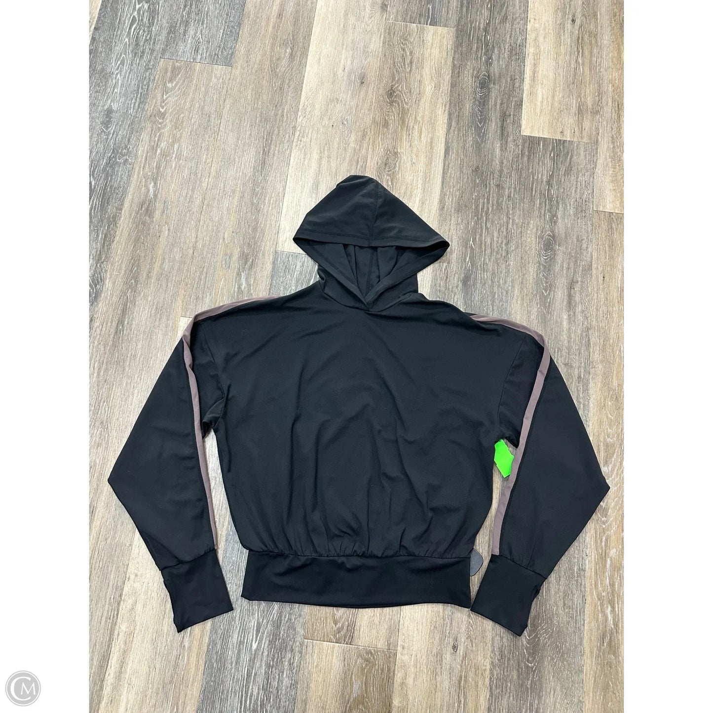 Athletic Top Long Sleeve Hoodie By Sweaty Betty In Black, Size: S