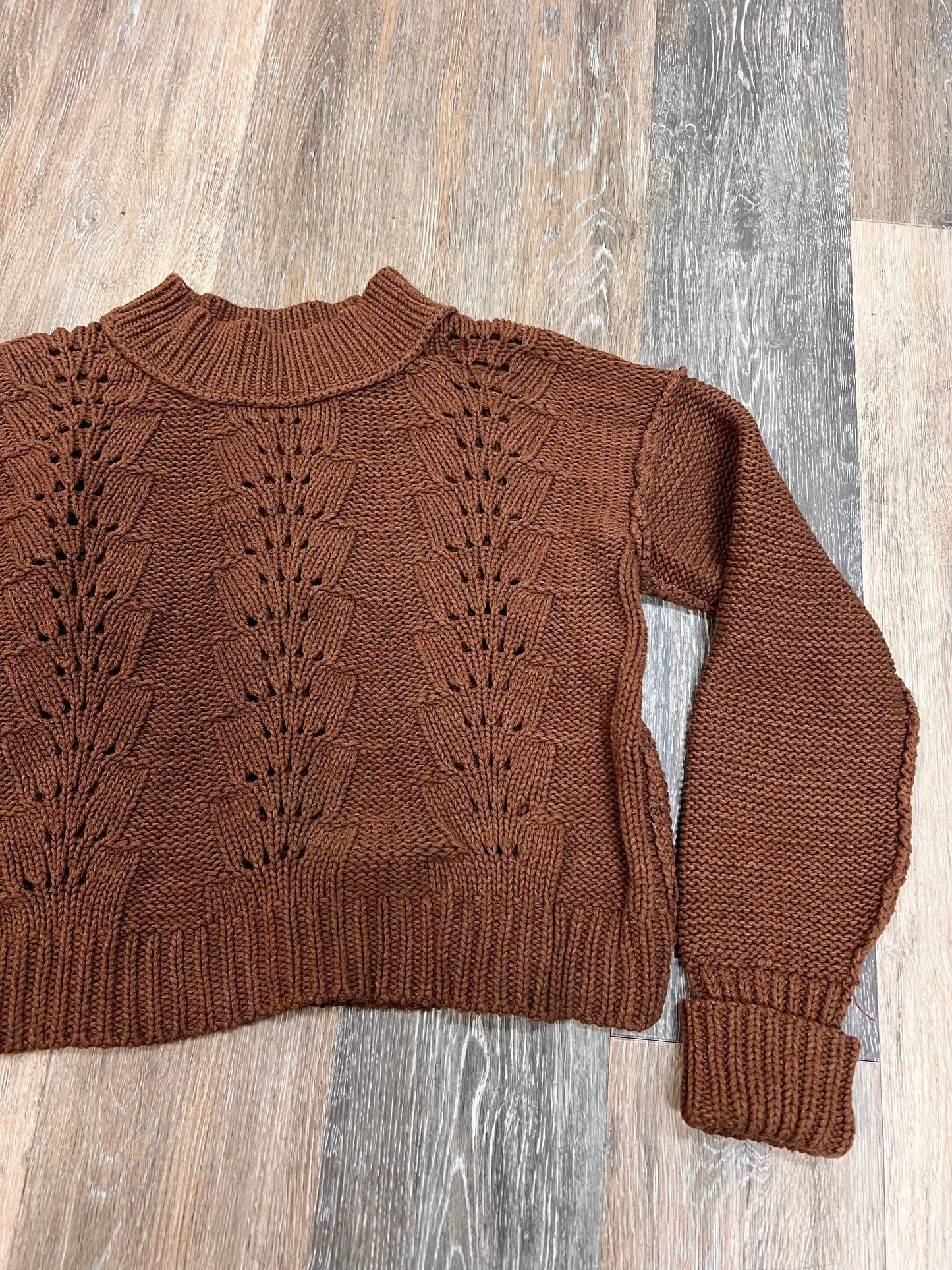 Sweater By Free People In Brown, Size: S