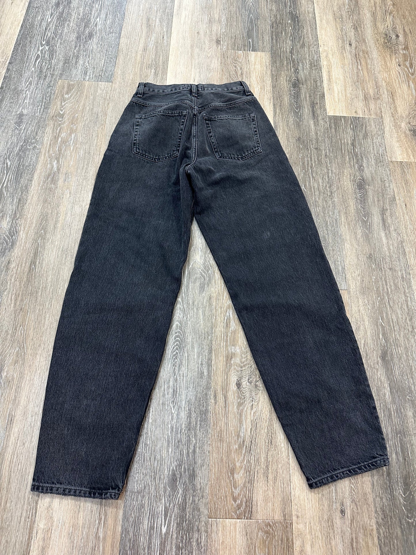 Black Denim Jeans Designer Agolde, Size 00/23