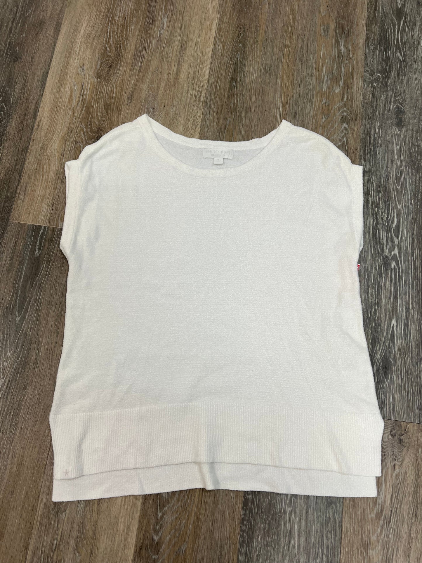 White Top Sleeveless Barefoot Dreams, Size M