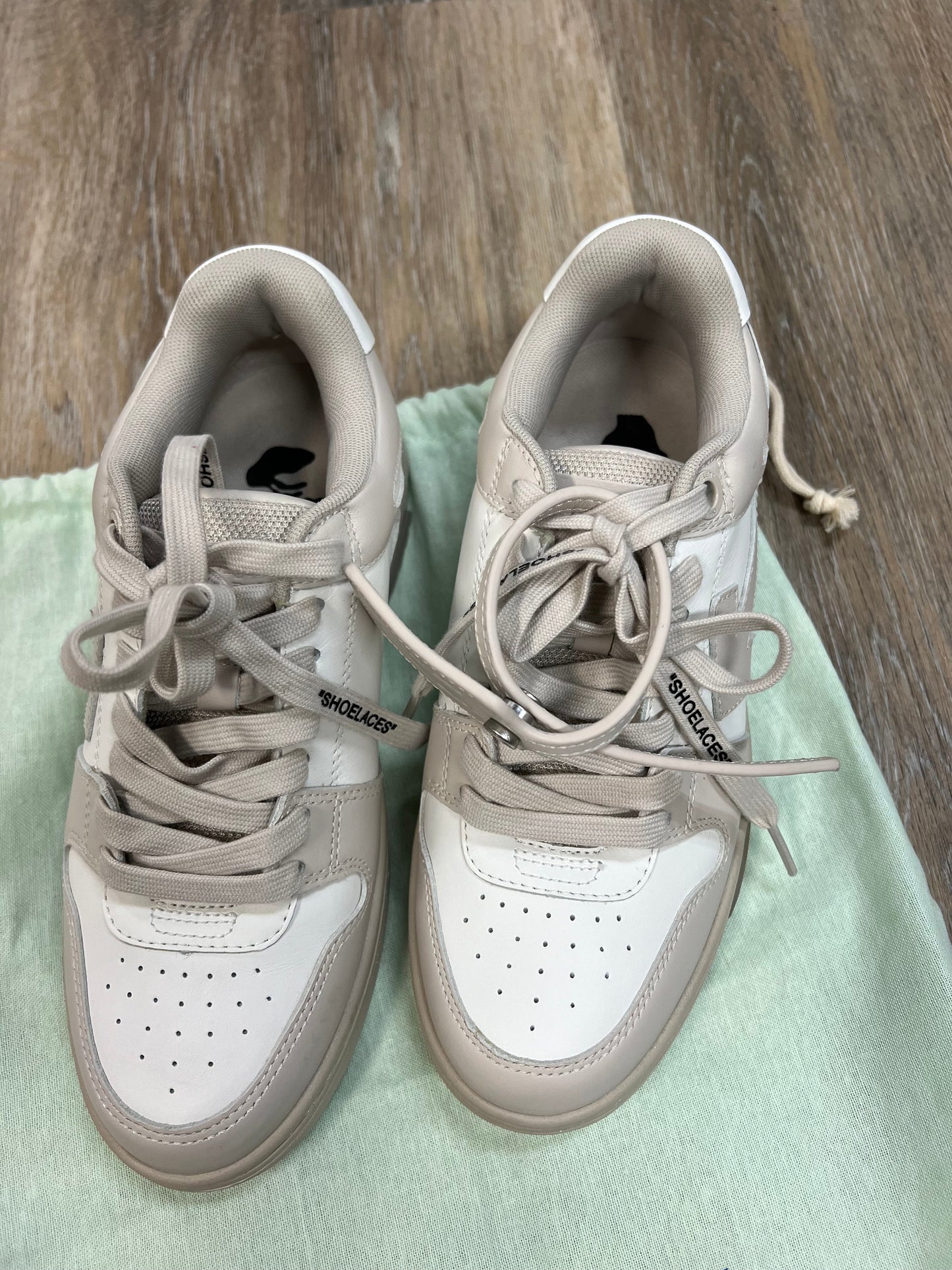 Cream Shoes Designer Off-white, Size 7 (37)