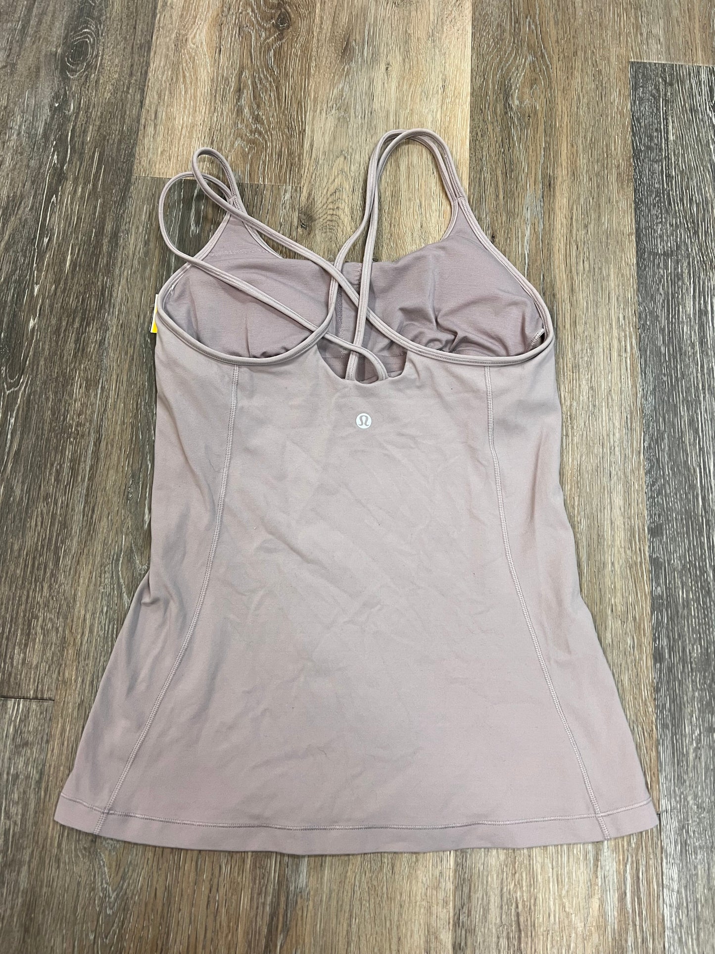 Athletic Tank Top By Lululemon In Mauve, Size: 6