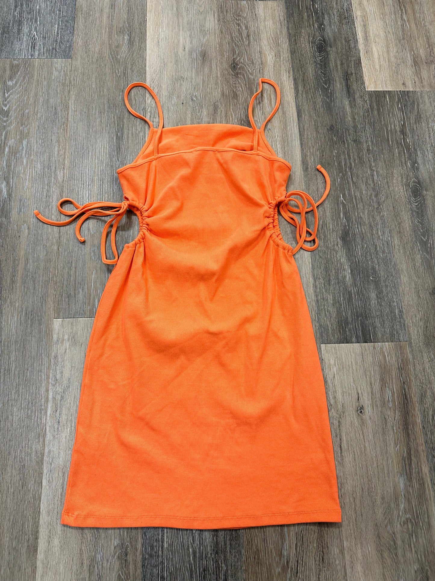 Dress Casual Short By Zara In Orange, Size: L