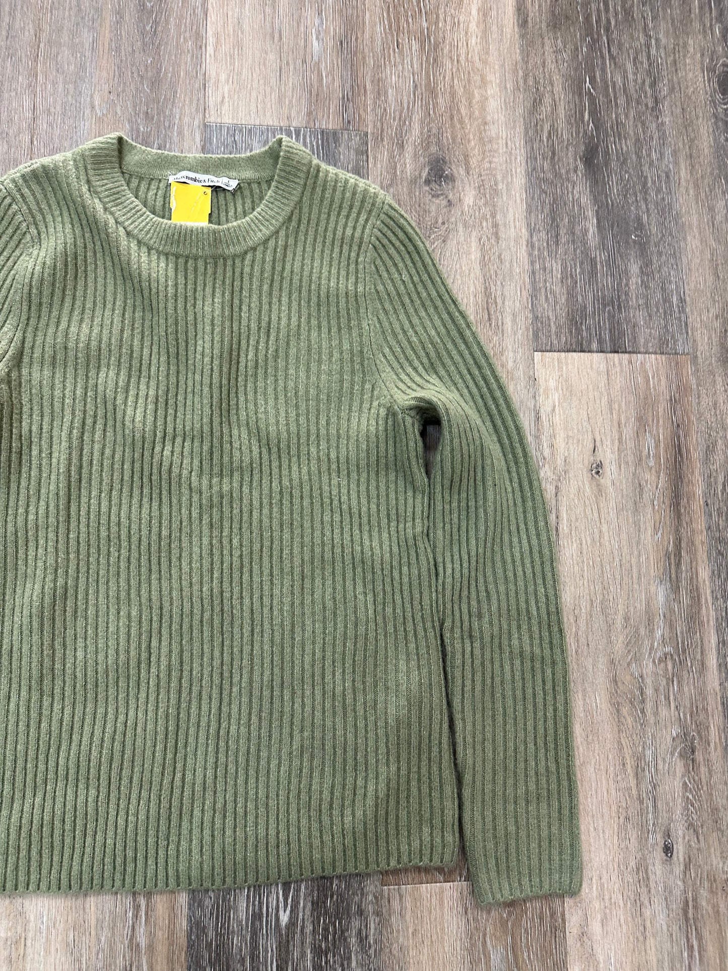 Sweater By Abercrombie And Fitch In Green, Size: L