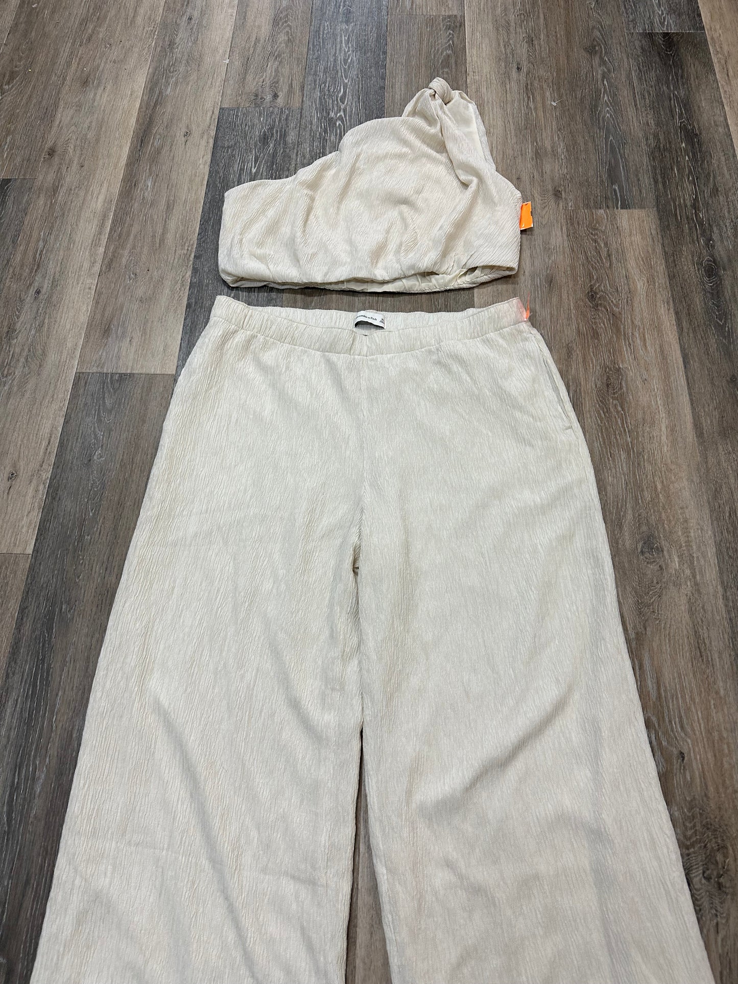 Pants Set 2pc By Abercrombie And Fitch In White, Size: Xl