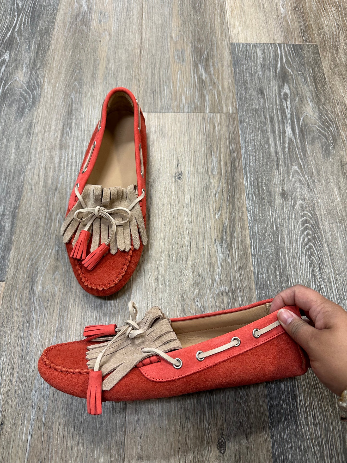 Shoes Flats By M. Gemi In Red, Size: 9.5