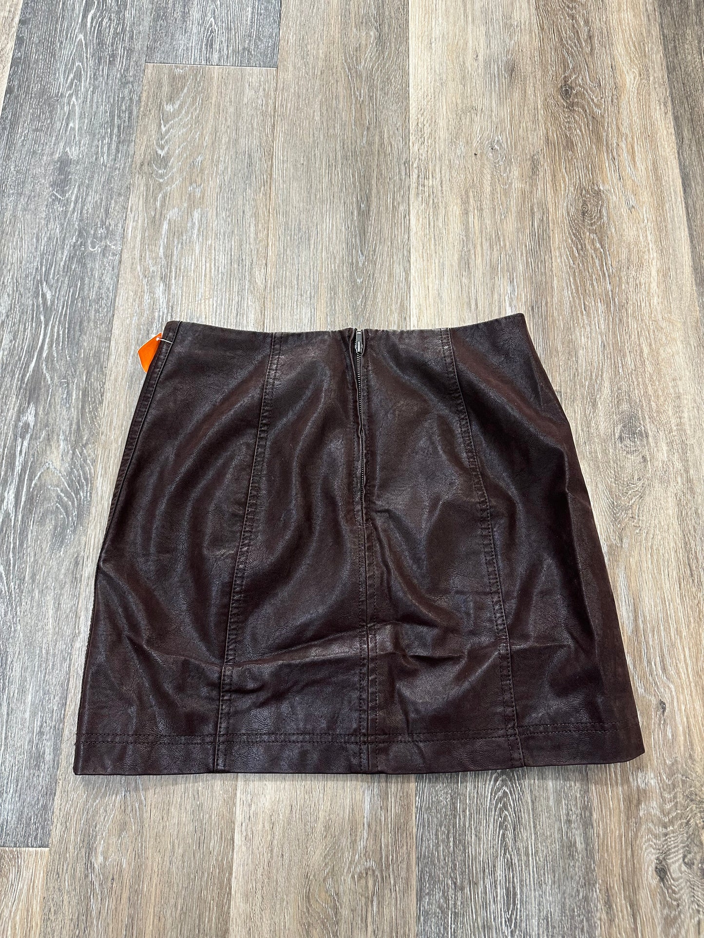 Skirt Mini & Short By Free People In Brown, Size: M