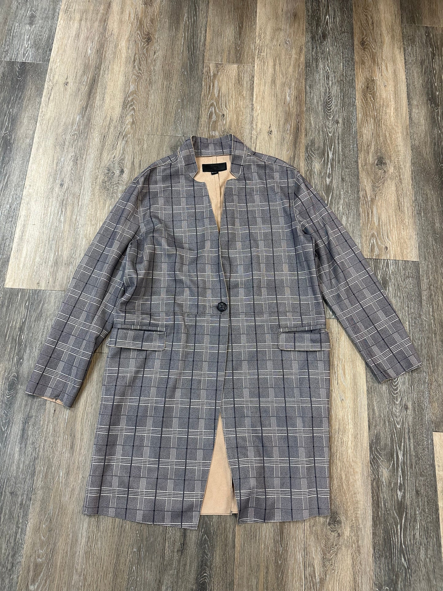 Blazer By Blanknyc In Plaid Pattern, Size: M