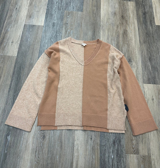 Sweater By Hem & Thread In Orange, Size: L