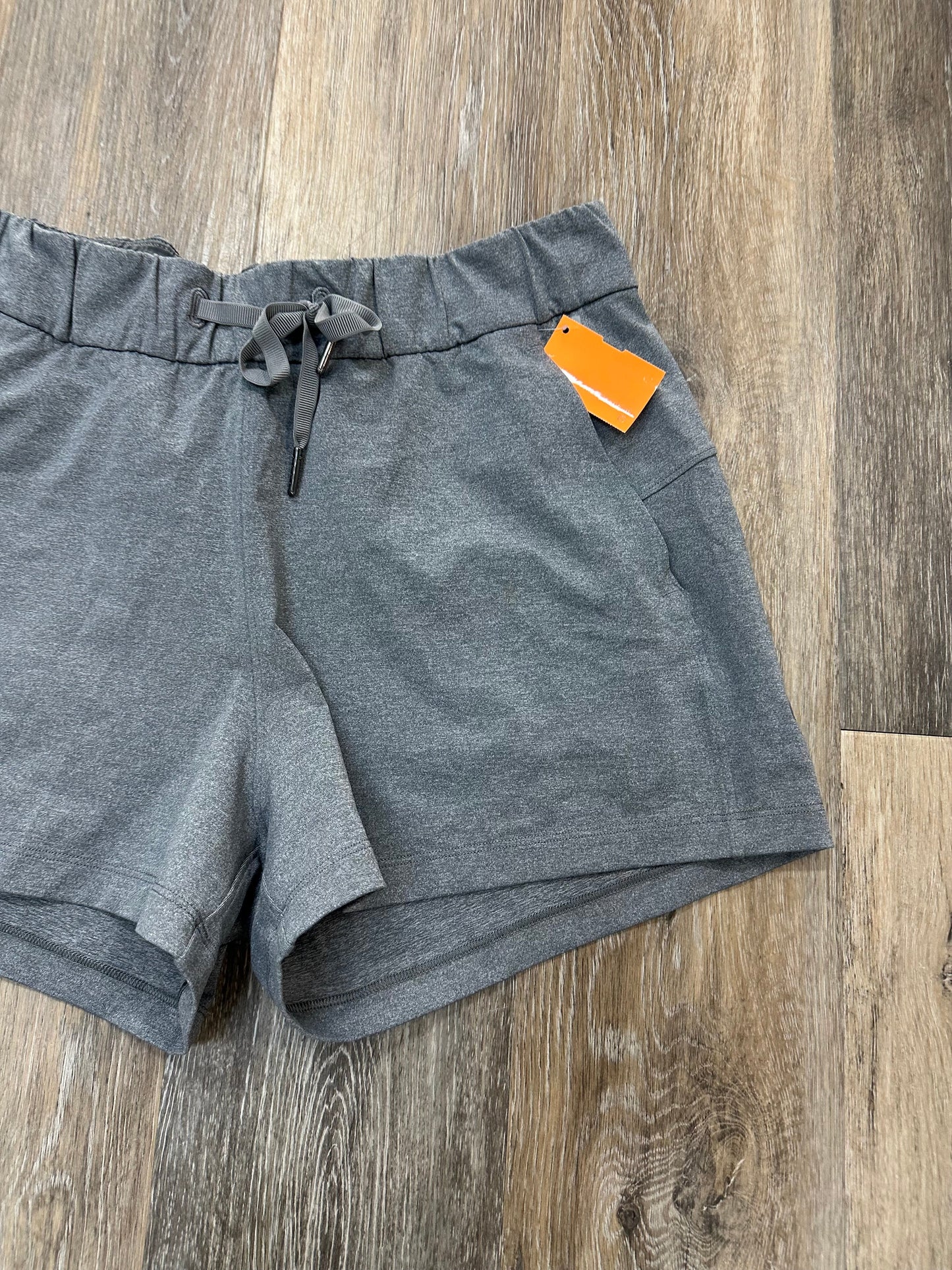 Athletic Shorts By Lululemon In Grey, Size: 6