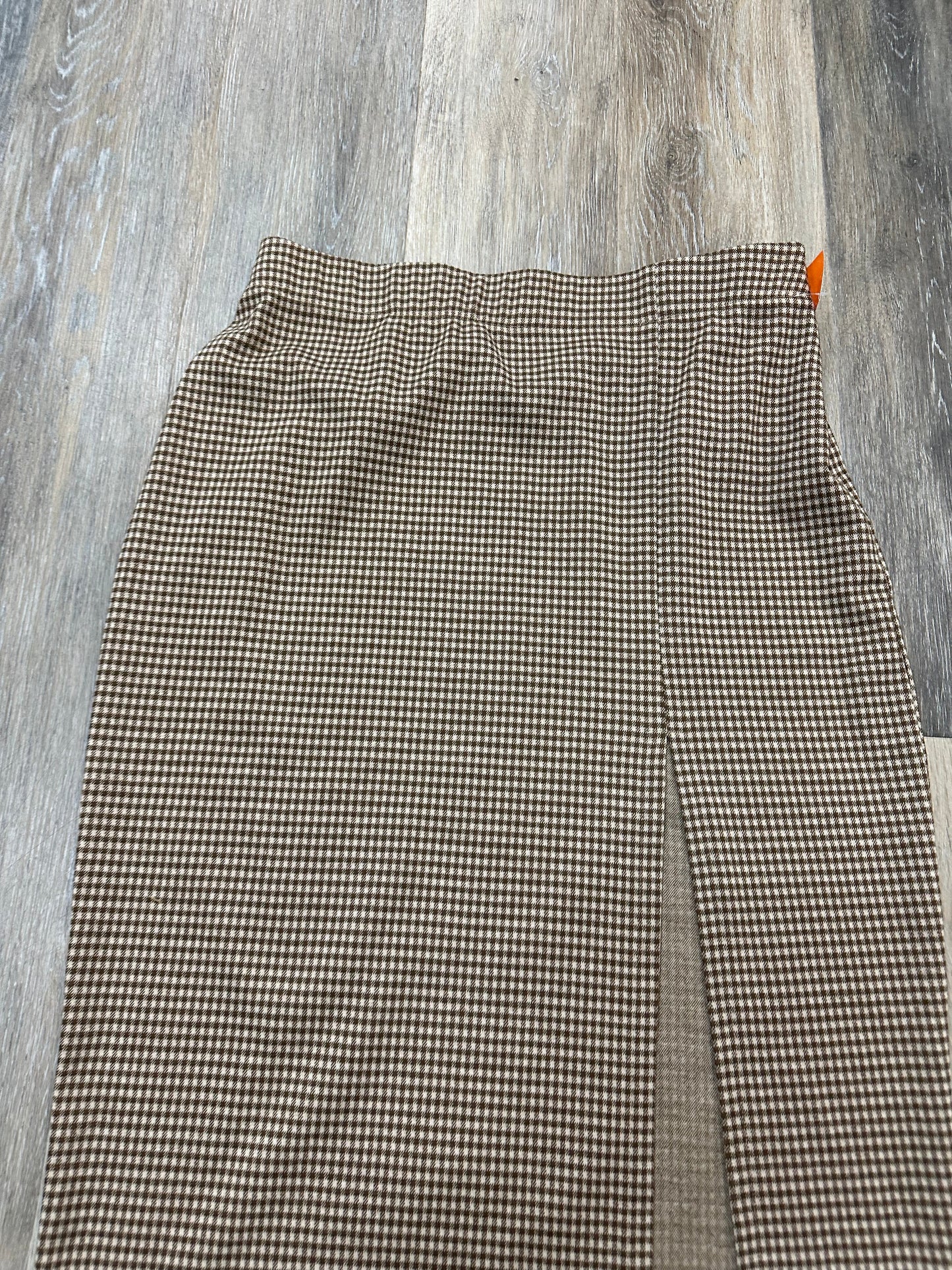 Skirt Midi By Hem & Thread In Tan, Size: L