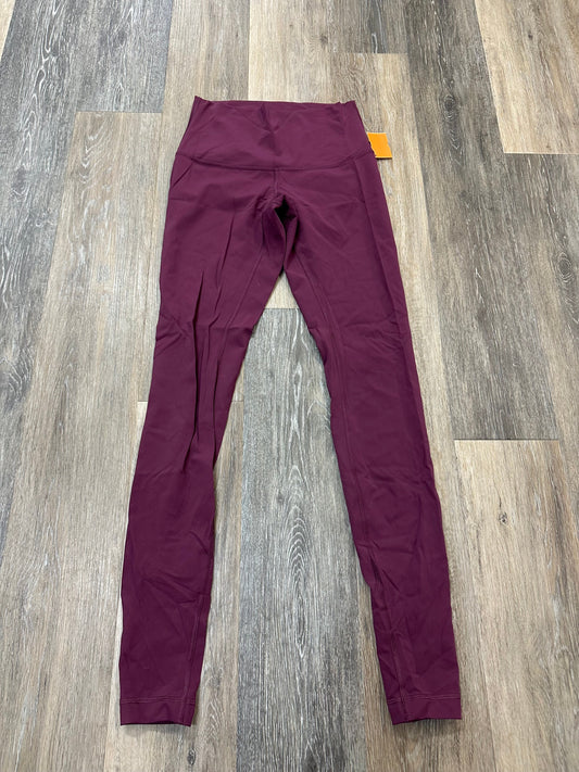 Athletic Pants By Lululemon In Purple, Size: 6