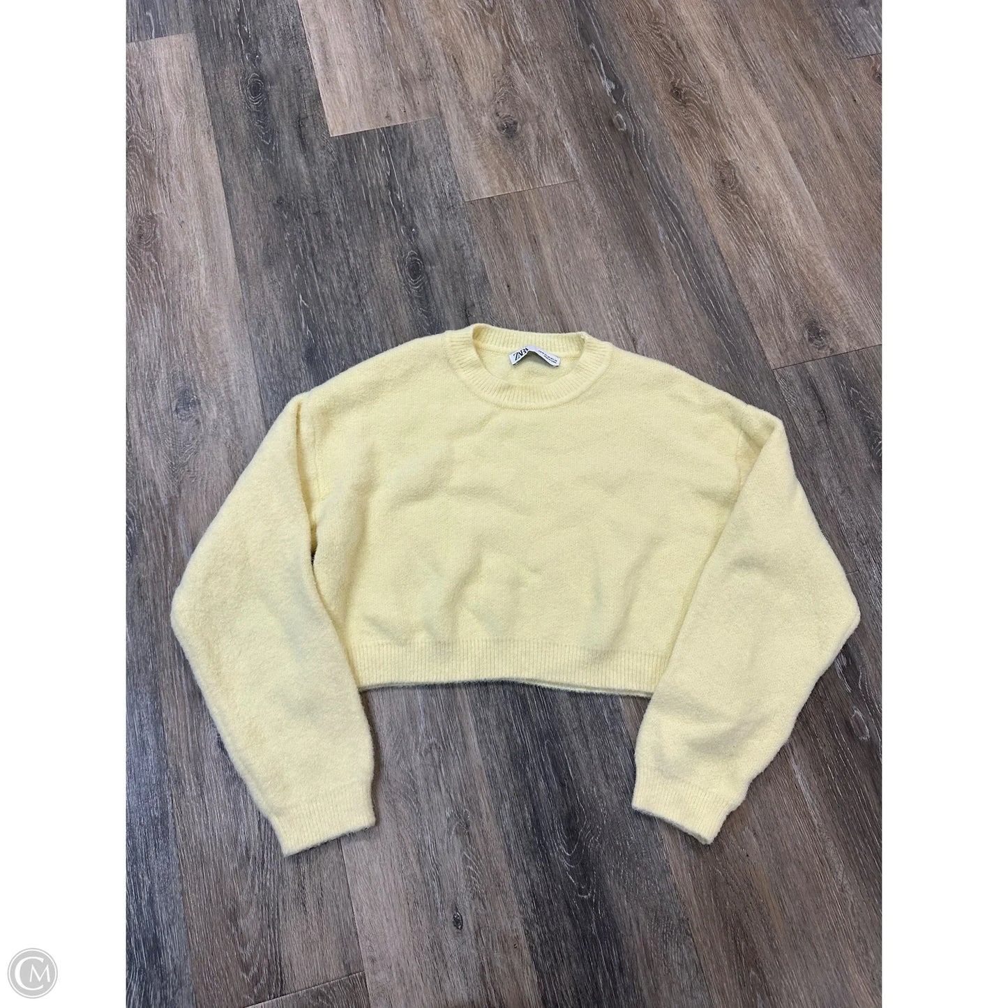 Sweater By Zara In Yellow, Size: M