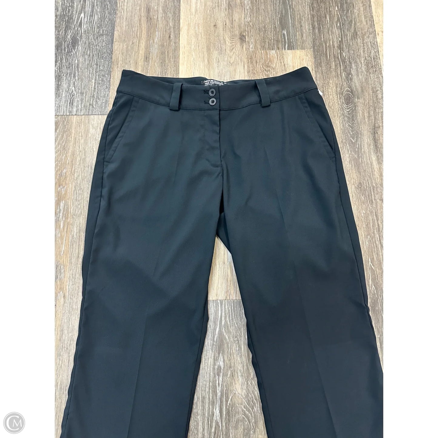 Athletic Capris By Nike Apparel In Black, Size: 10