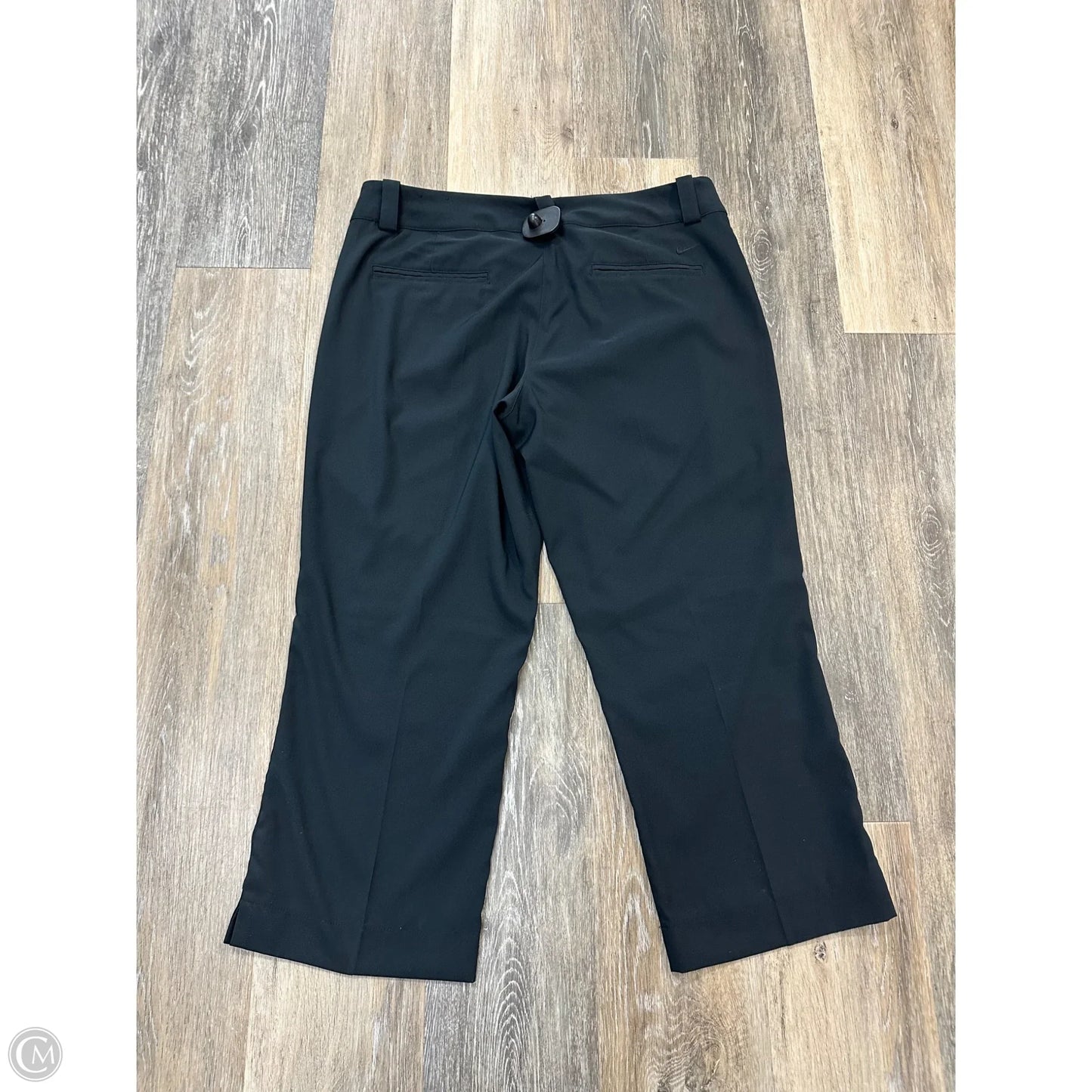 Athletic Capris By Nike Apparel In Black, Size: 10