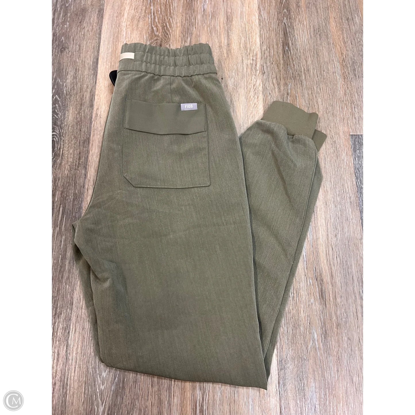 Scrub Pants By Figs In Green, Size: Xs