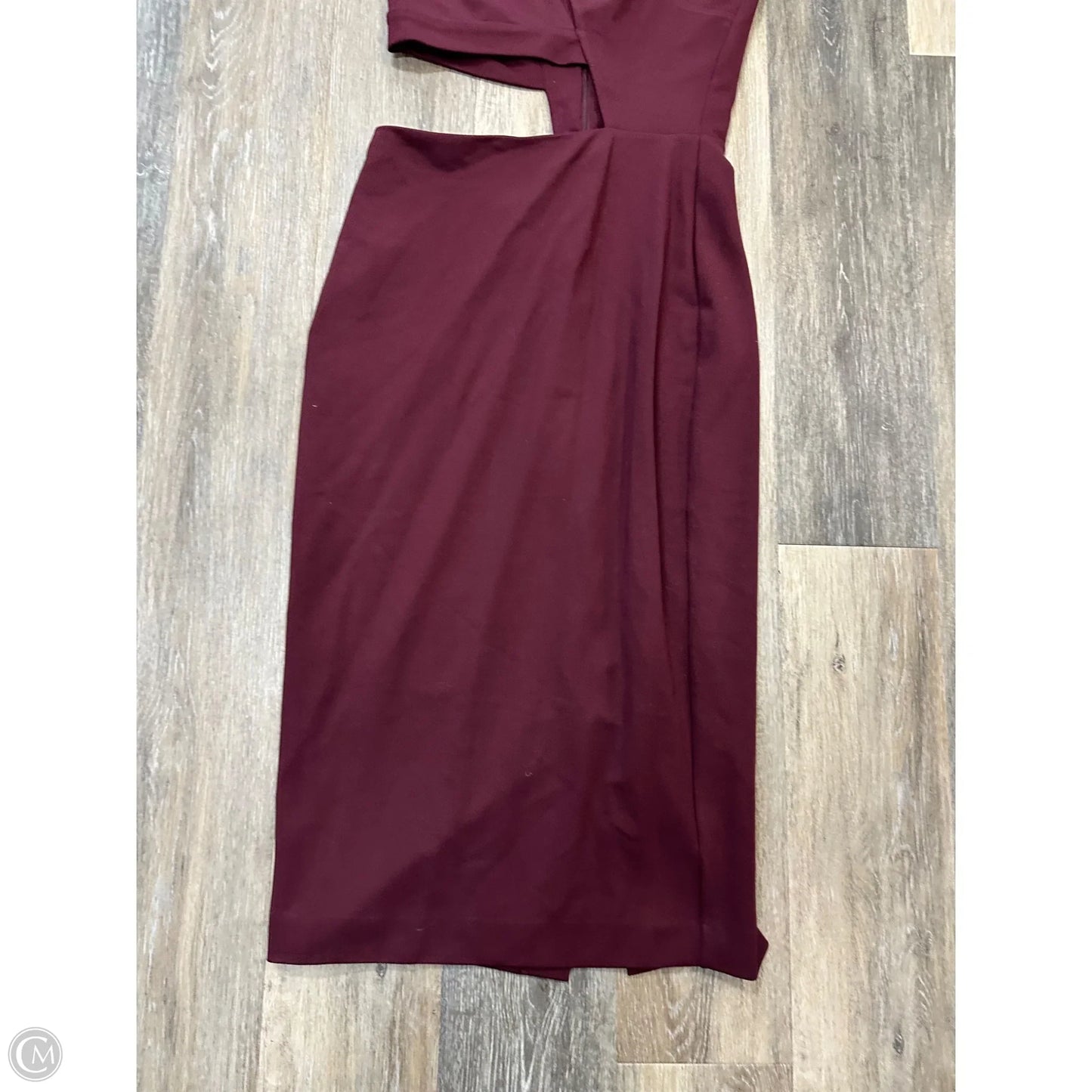 Dress Party Long By NBD In Maroon, Size: M