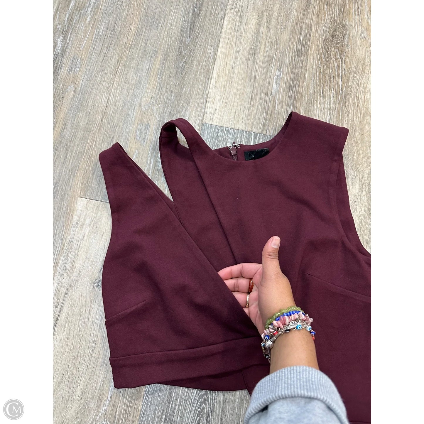 Dress Party Long By NBD In Maroon, Size: M