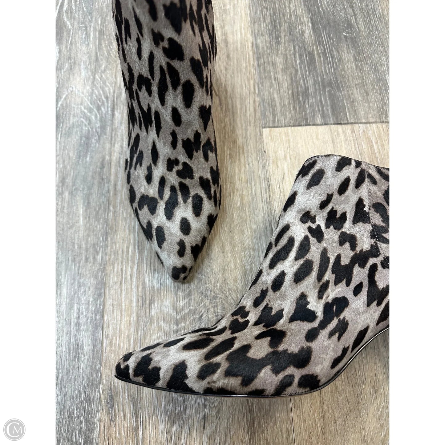 Boots Ankle Heels By Sam Edelman In Animal Print, Size: 8