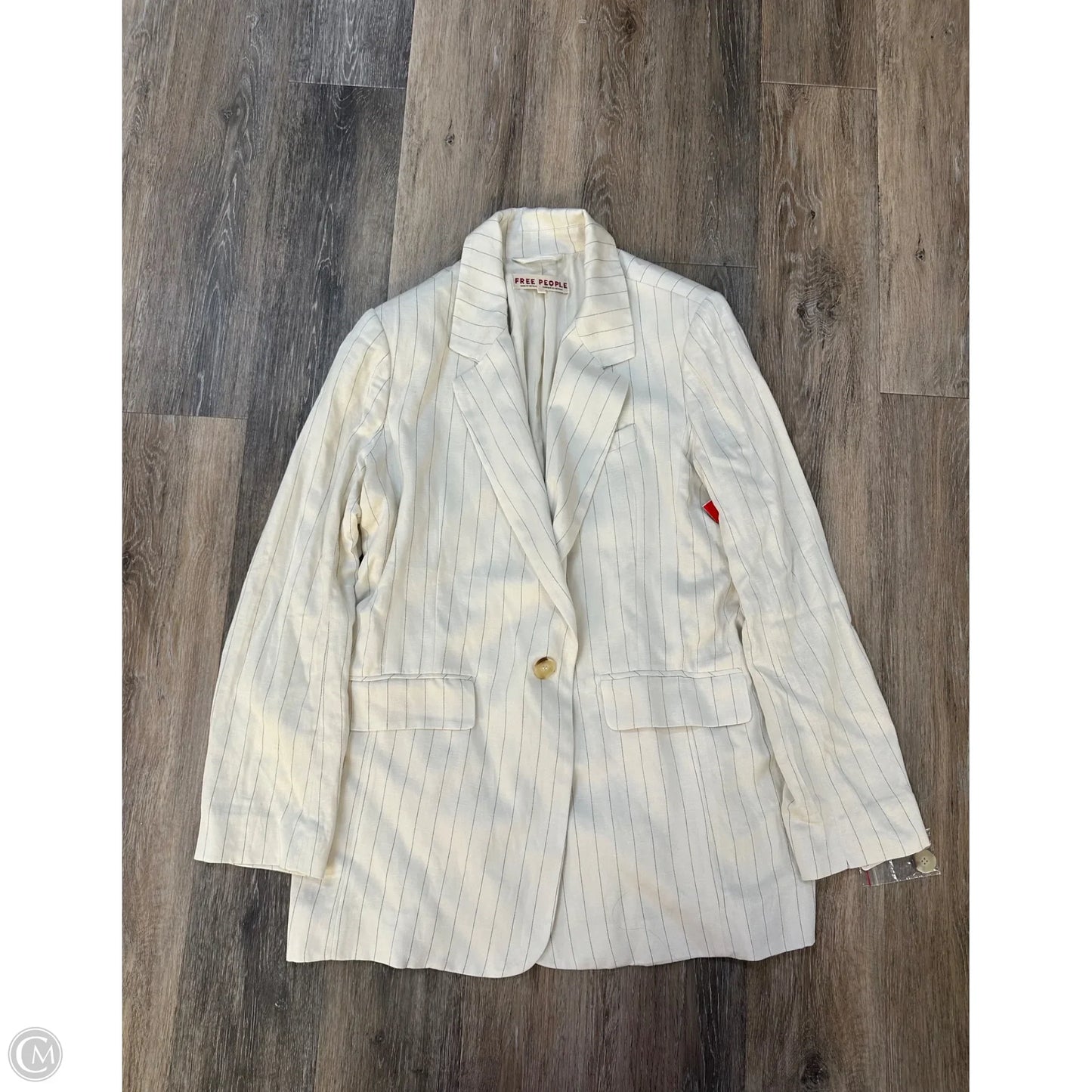 Blazer By Free People In Cream, Size: L