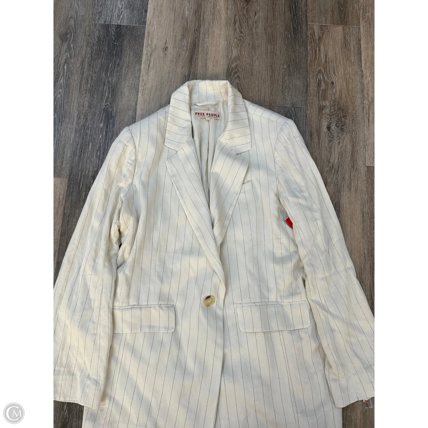 Blazer By Free People In Cream, Size: L