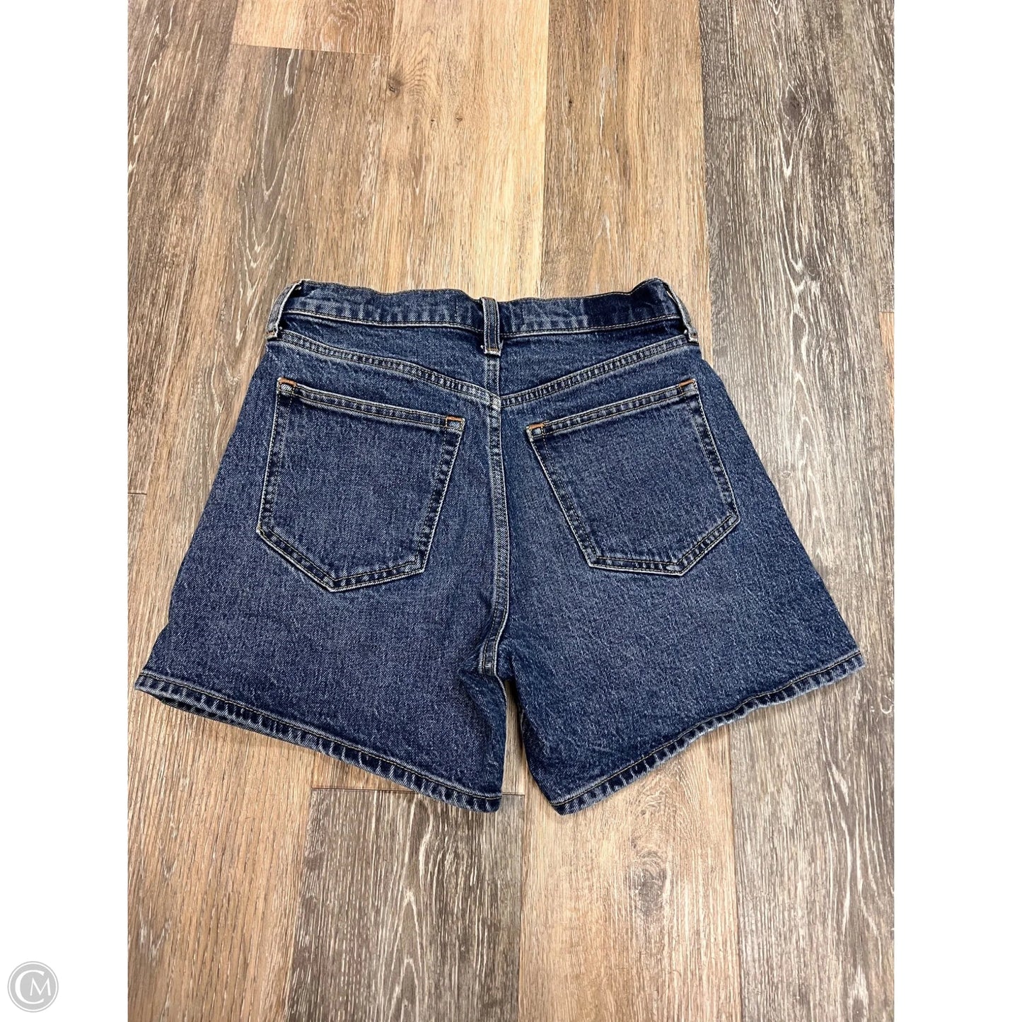 Shorts By Abercrombie And Fitch In Blue Denim, Size: 0